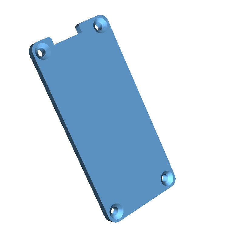 3Dプリンタで作るRaspberry Pi ベース