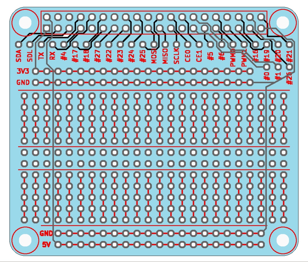 Raspberry Pi 用 HAT基板 3枚セット