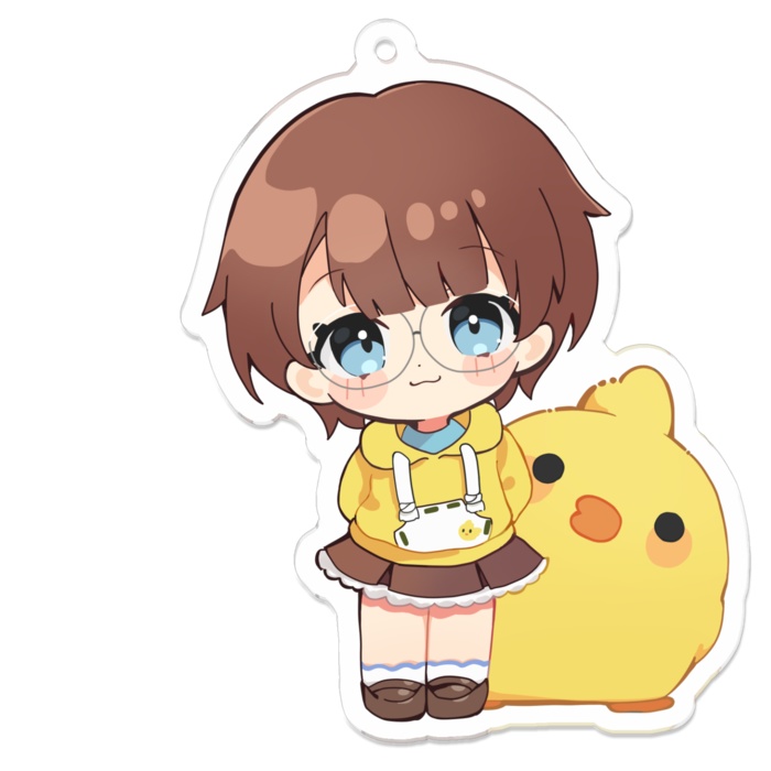 そらヒヨオリジナル【アクリルキーホルダー】