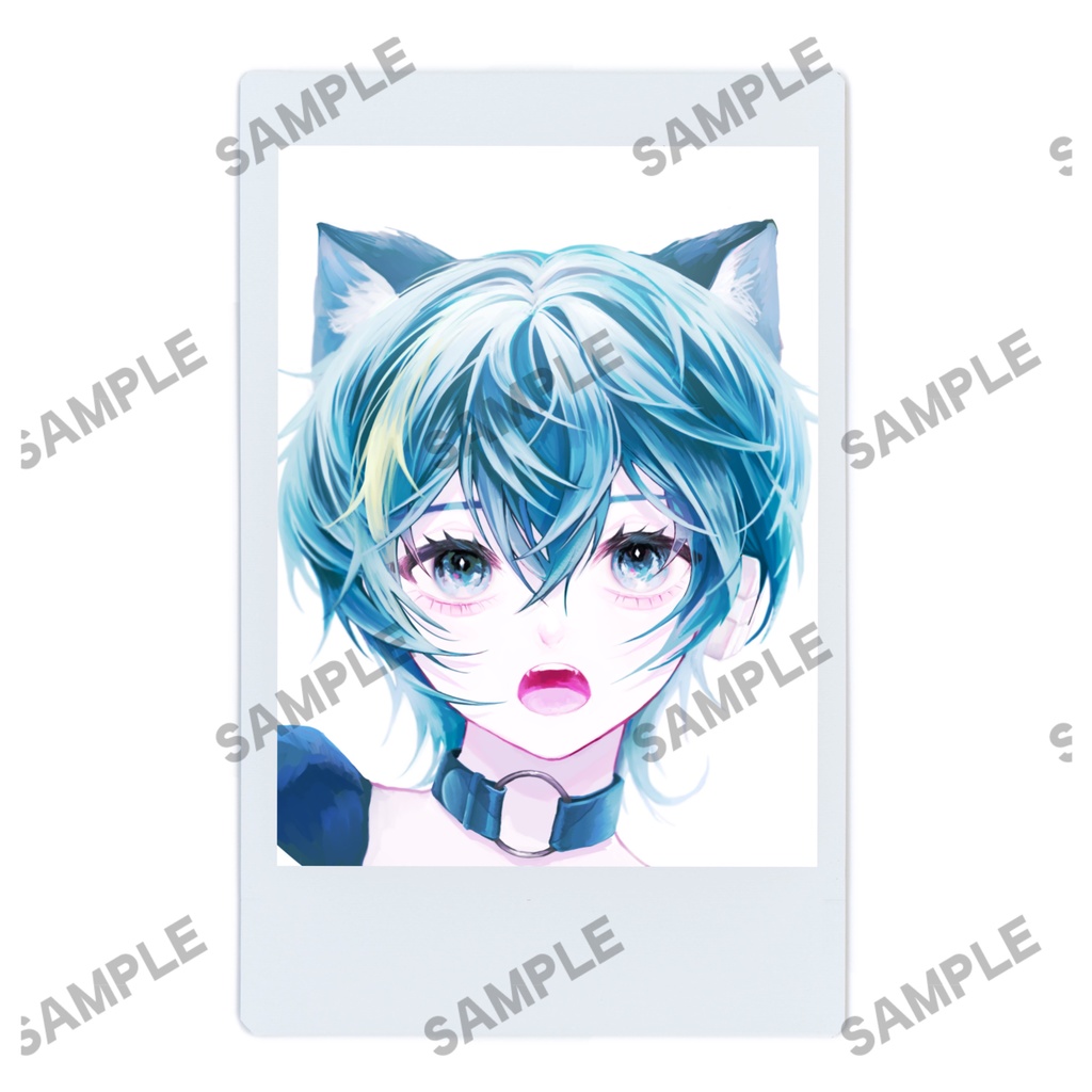 【ランダムチェキ】青いおおかみ / aoiookami