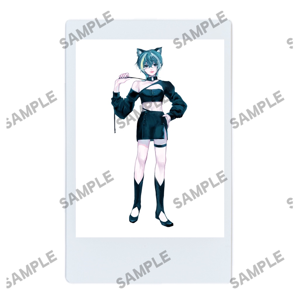 【ランダムチェキ】青いおおかみ / aoiookami