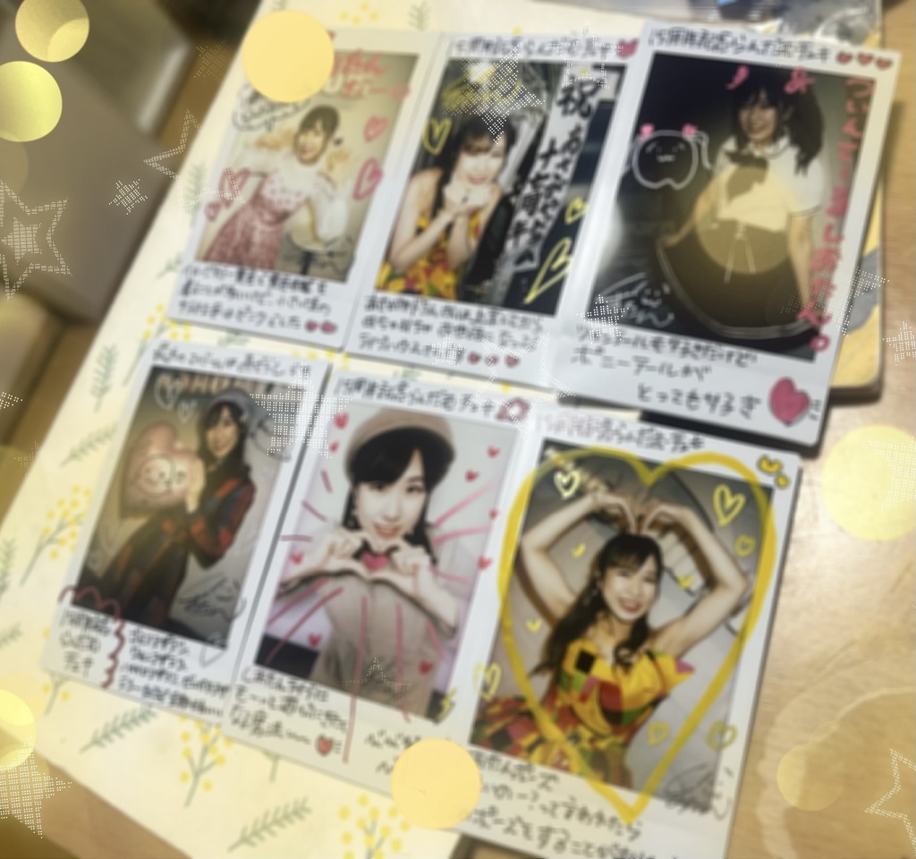 活動15周年記念らんだむチェキ