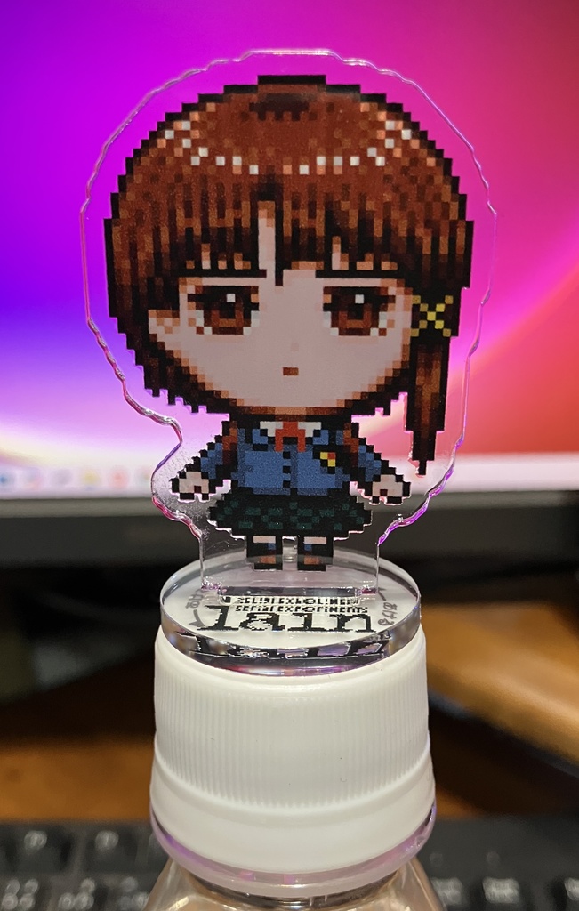【アクリルスタンド】serial experiments lain ブレザー玲音PixelArt
