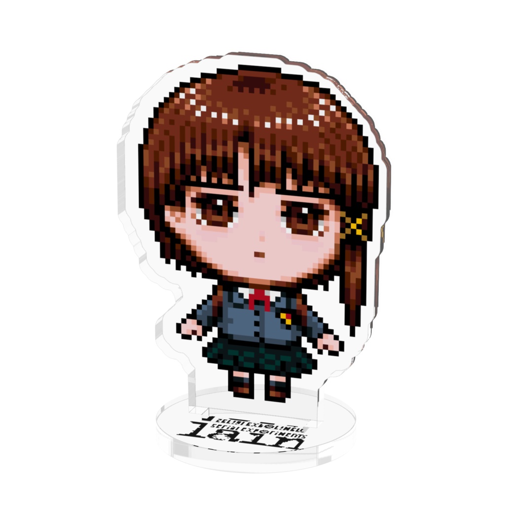 【アクリルスタンド】serial experiments lain ブレザー玲音PixelArt