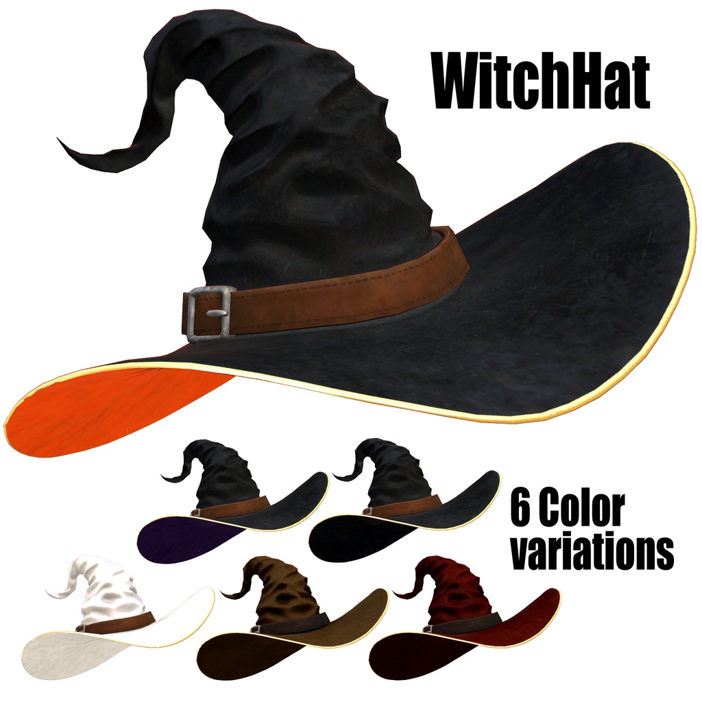 【VRChat】WitchHat 魔女帽子
