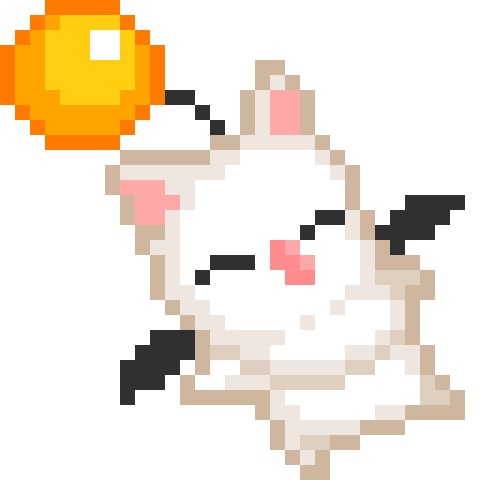 無料版あり【FF14】モーグリ【マウスカーソル】