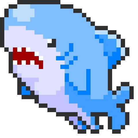 無料版あり【FF14】コマンダー・シャーク【マウスカーソル】