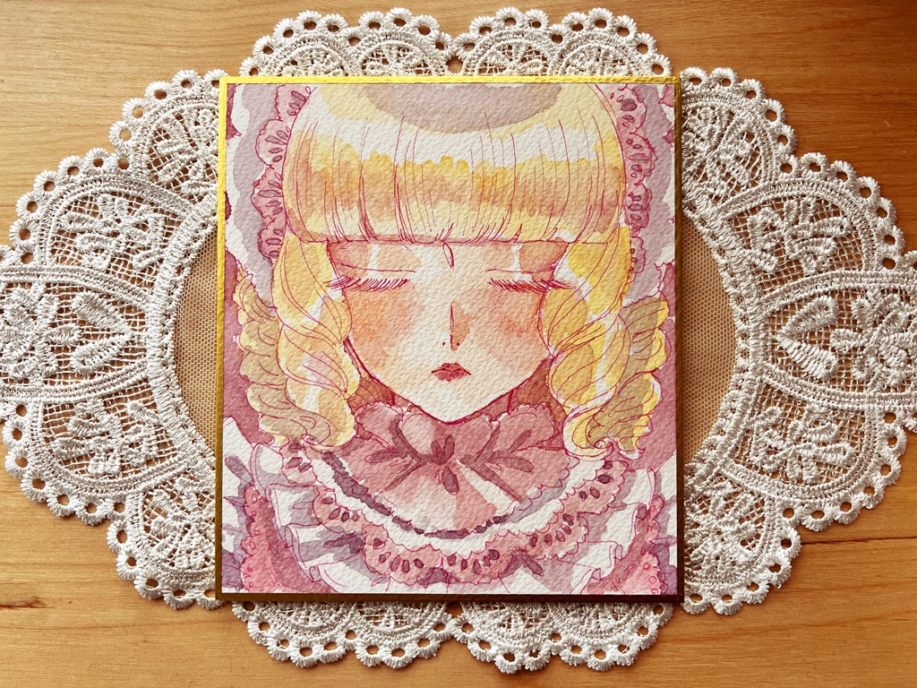 my doll【アナログ色紙】