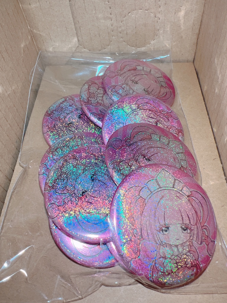 400pt達成特典 ホログラム缶バッジ（対象者限定）