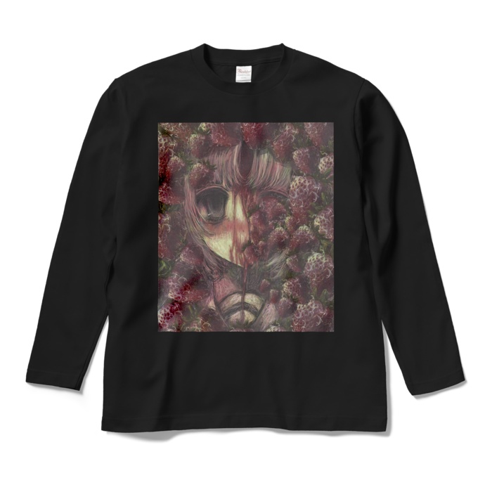 【佐藤腐敗】赤い胎動 ロングスリーブTシャツ