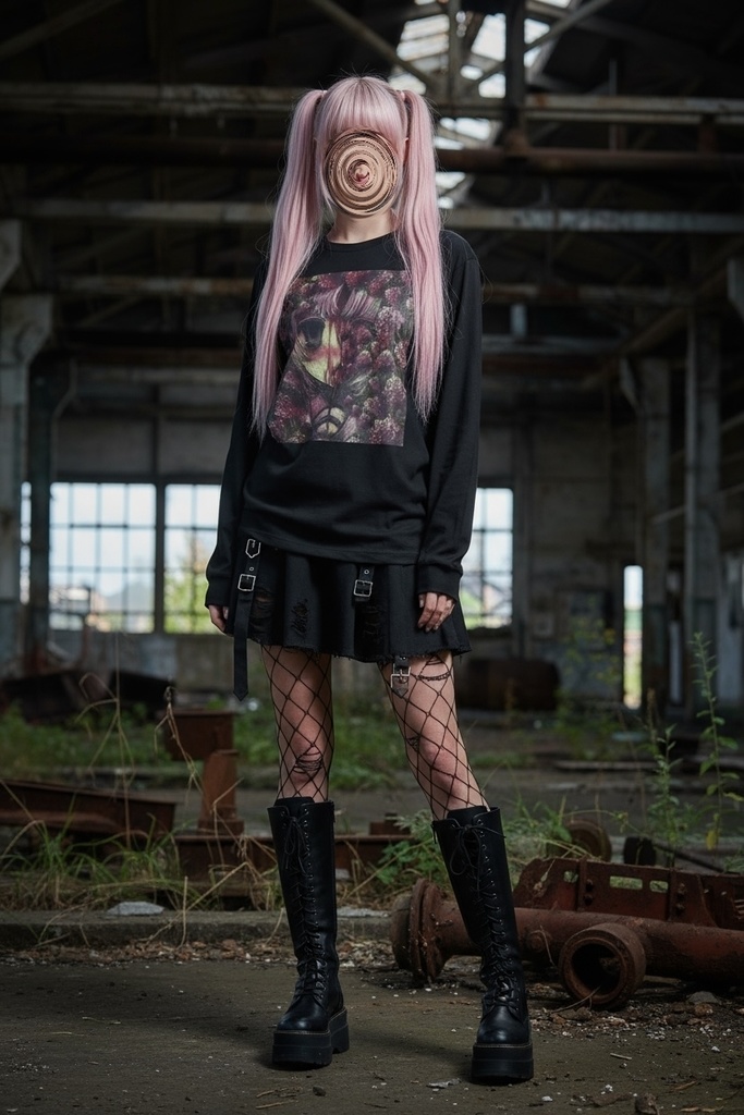 苺少女 ロングスリーブTシャツ