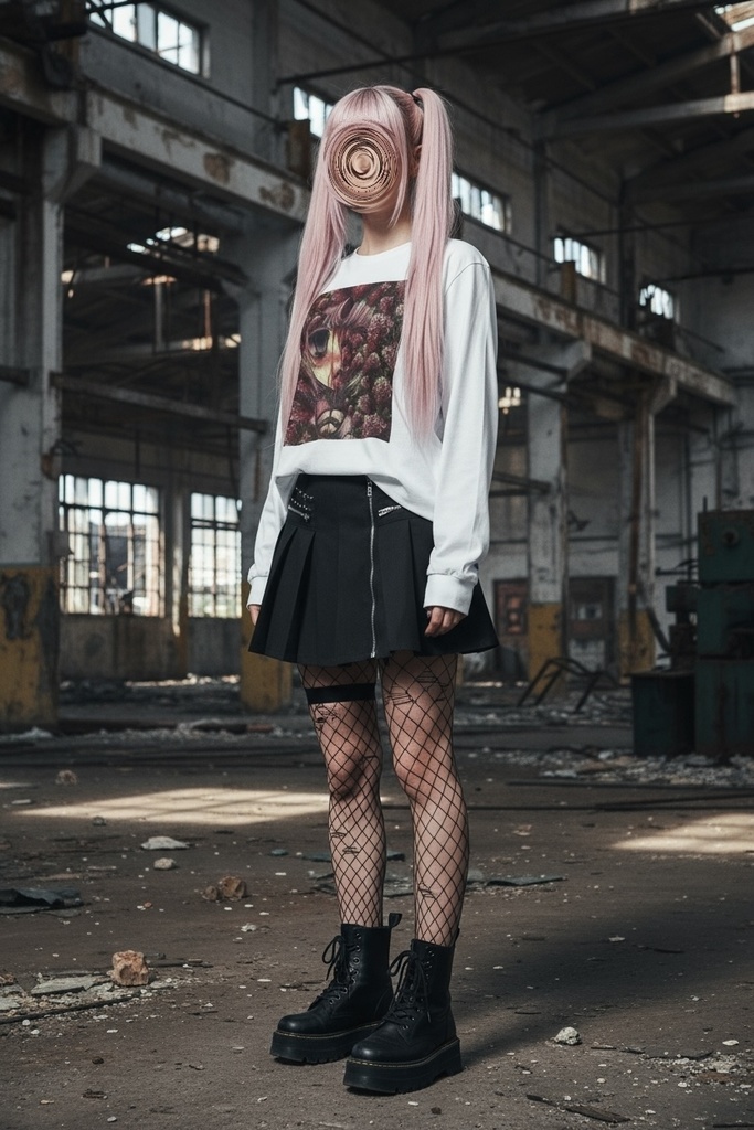 【佐藤腐敗】赤い胎動 ロングスリーブTシャツ