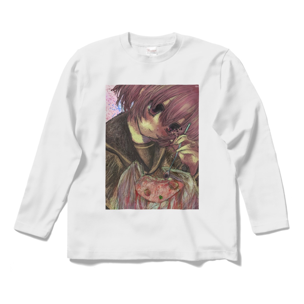可食少女 ロングスリーブTシャツ