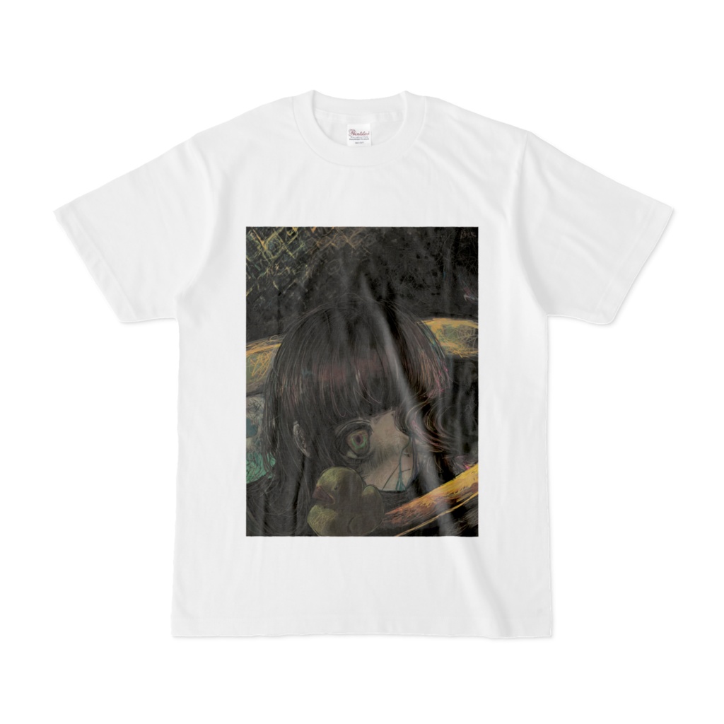 【佐藤腐敗】沈む羽音 Tシャツ ホワイト