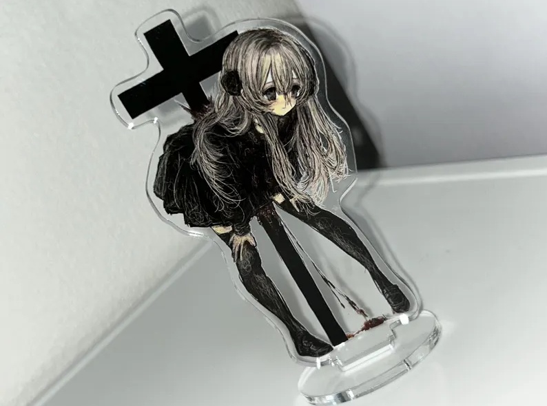 アクリルフィギュア|『Silent Cross Girl 』100×100mm