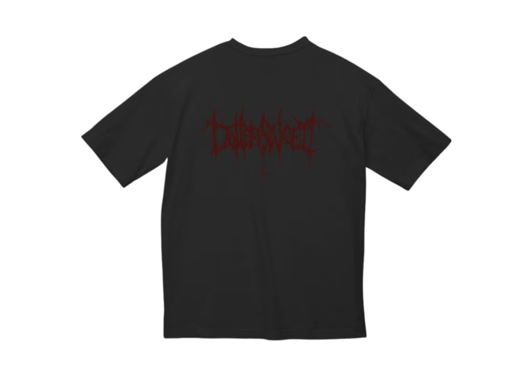 オーバーサイズTシャツ 『いちごの少女』
