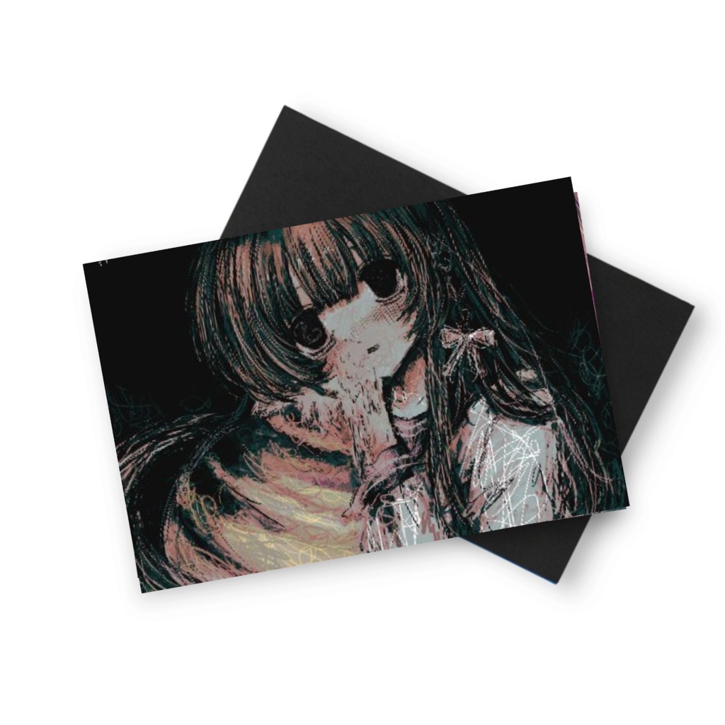 【ポストカード】『少女は形を保てない』佐藤腐敗