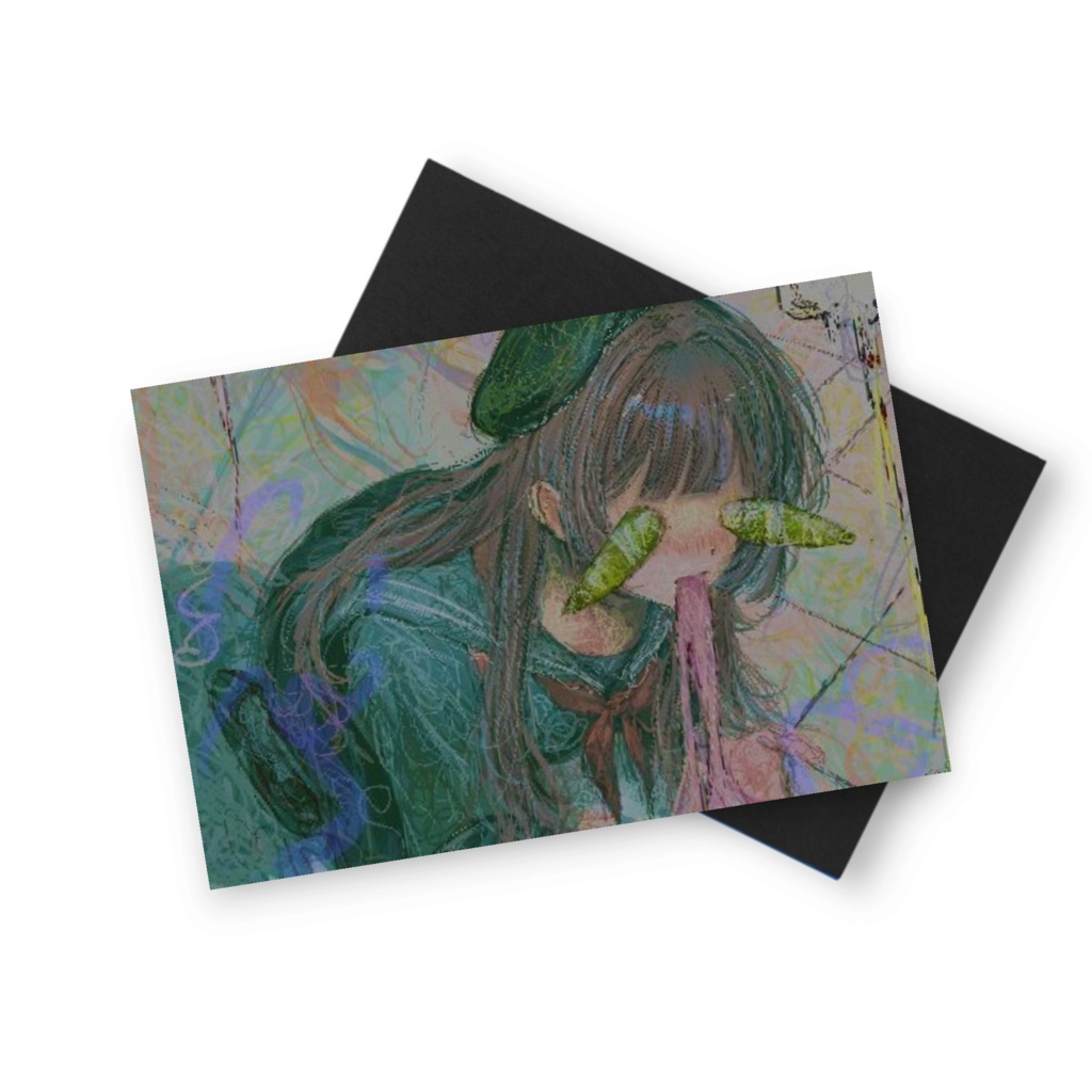 【ポストカード】『極彩色の盲目』佐藤腐敗