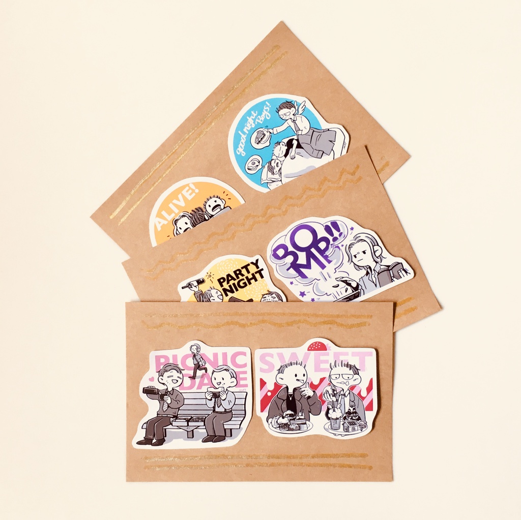 SPN STICKER SET
