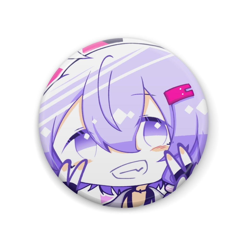 レシゆかさん缶バッチ!