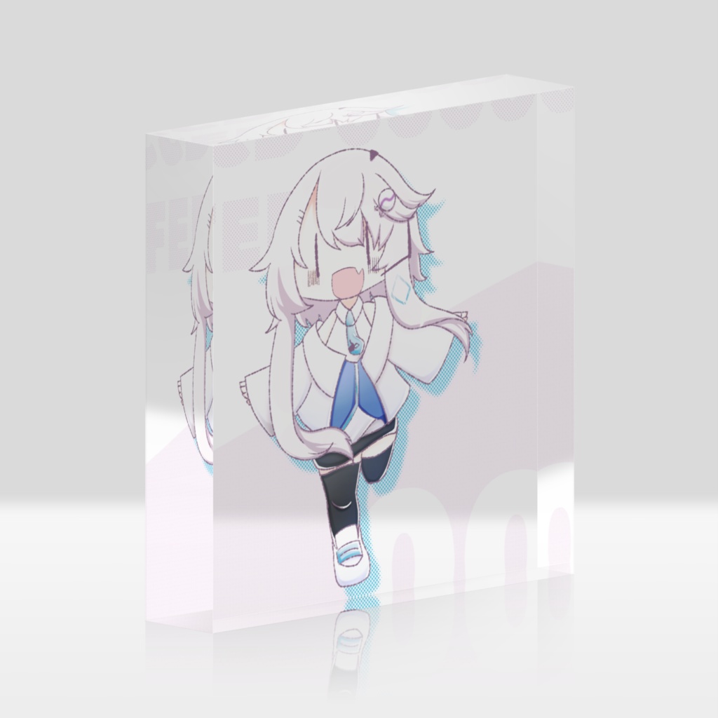 フィーちゃんアクリルブロック!