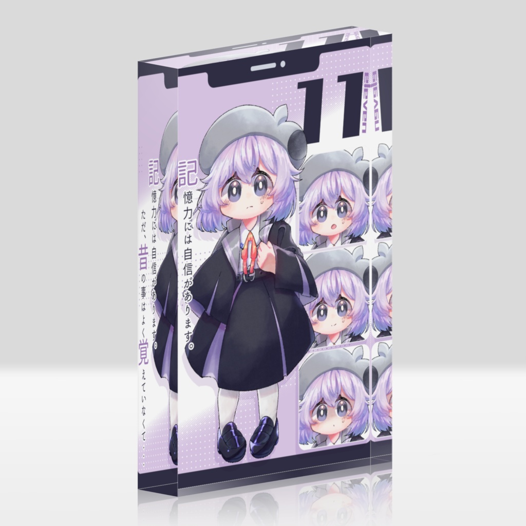 オリキャラアクリルブロック!(3キャラ)