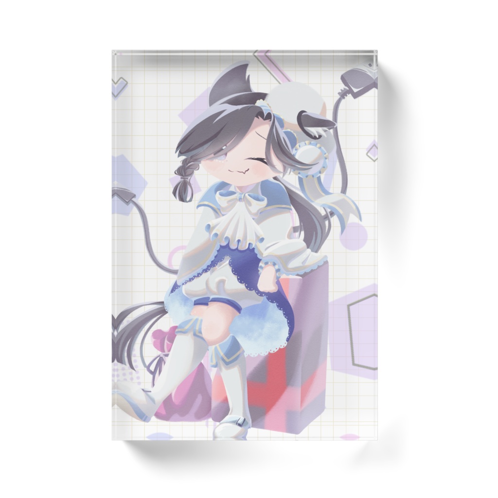 オリキャラアクリルブロック!