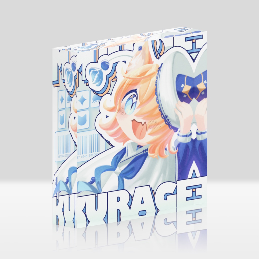 代理ちゃんアクリルブロック!