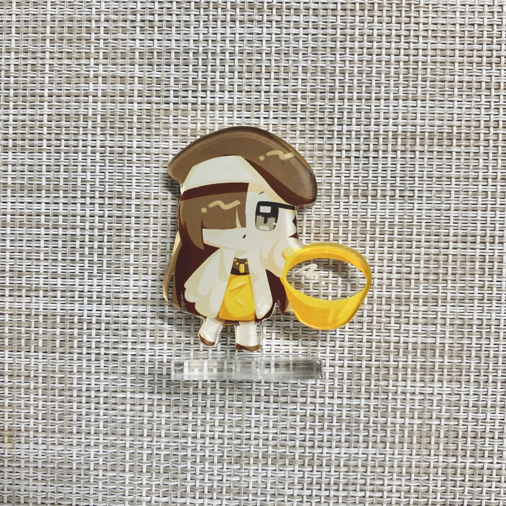 一緒に乾杯!透明アクスタ