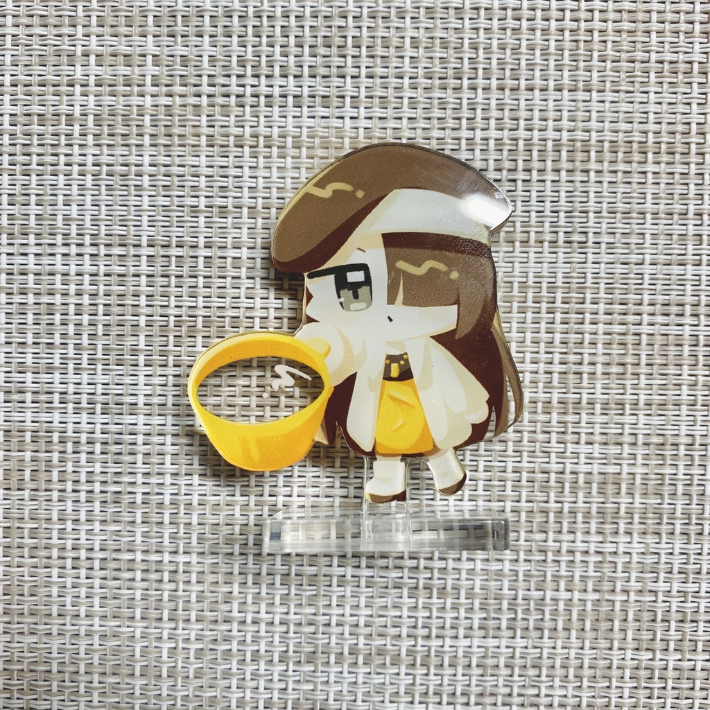 一緒に乾杯!透明アクスタ