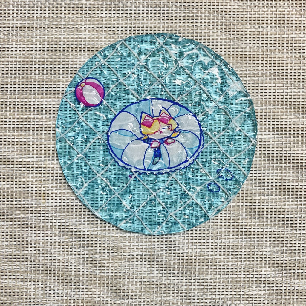 水面アクリルコースター
