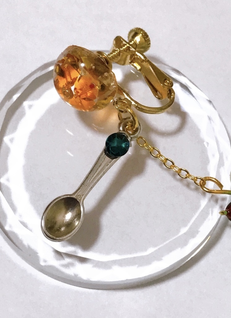 【ヒプノシスマイク/どついたれ本舗 白膠木簓】イメージイヤリング