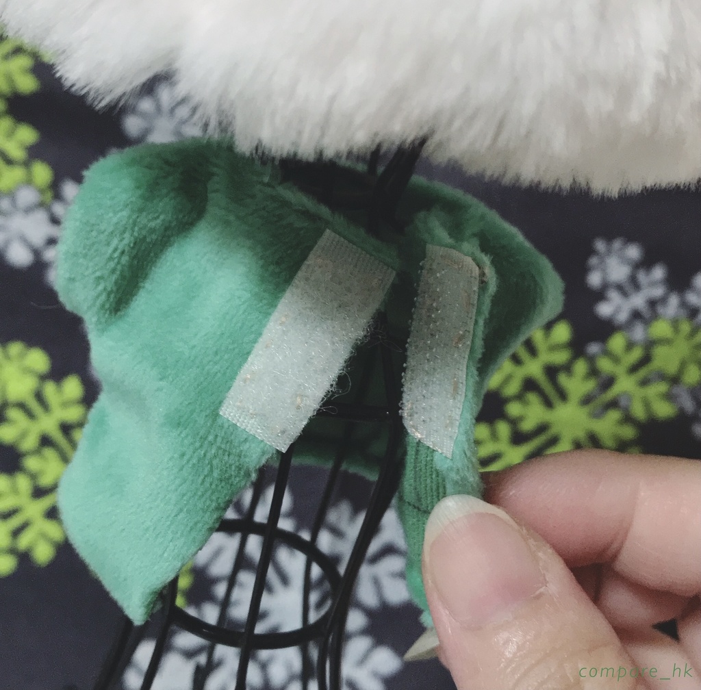 【12cmぬい衣装】【もちころ衣装】クリームソーダワンピース/クリームソーダマント