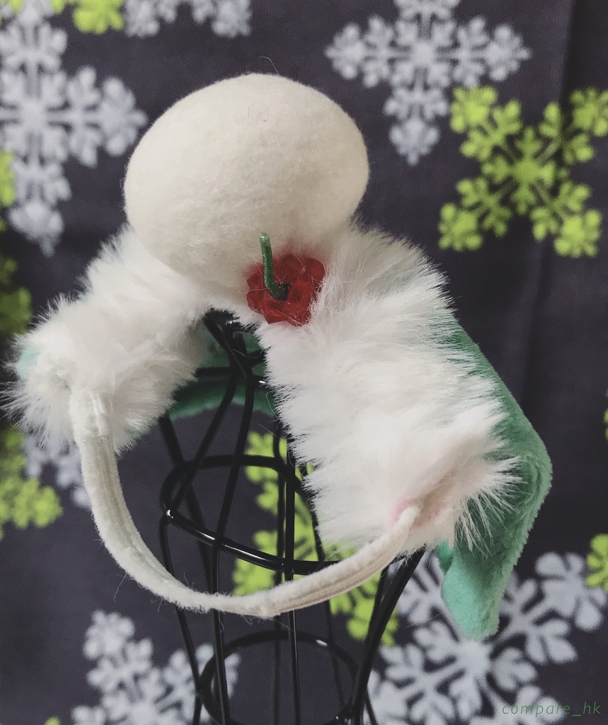 【12cmぬい衣装】【もちころ衣装】クリームソーダワンピース/クリームソーダマント