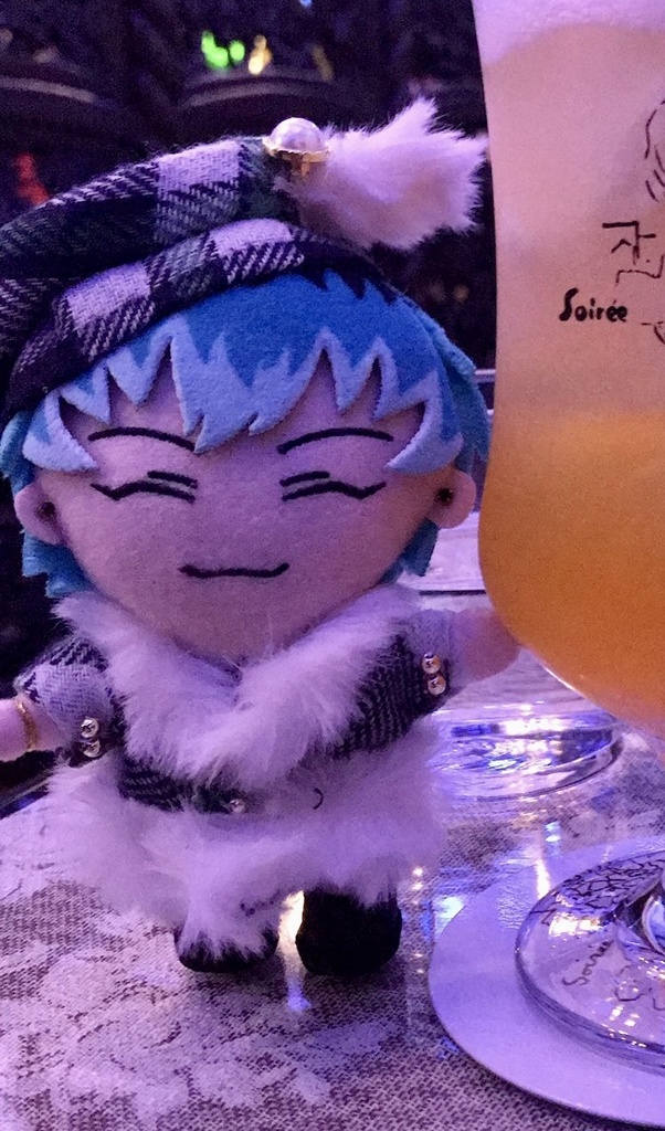 【12cmぬい衣装】ぬい用ファー付き帽子&コートのセット