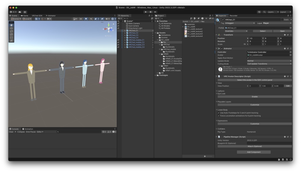 Simple Vision Type Job W