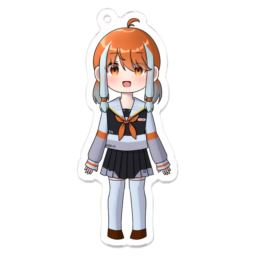 【233組デフォルメアクキー】国立 日向