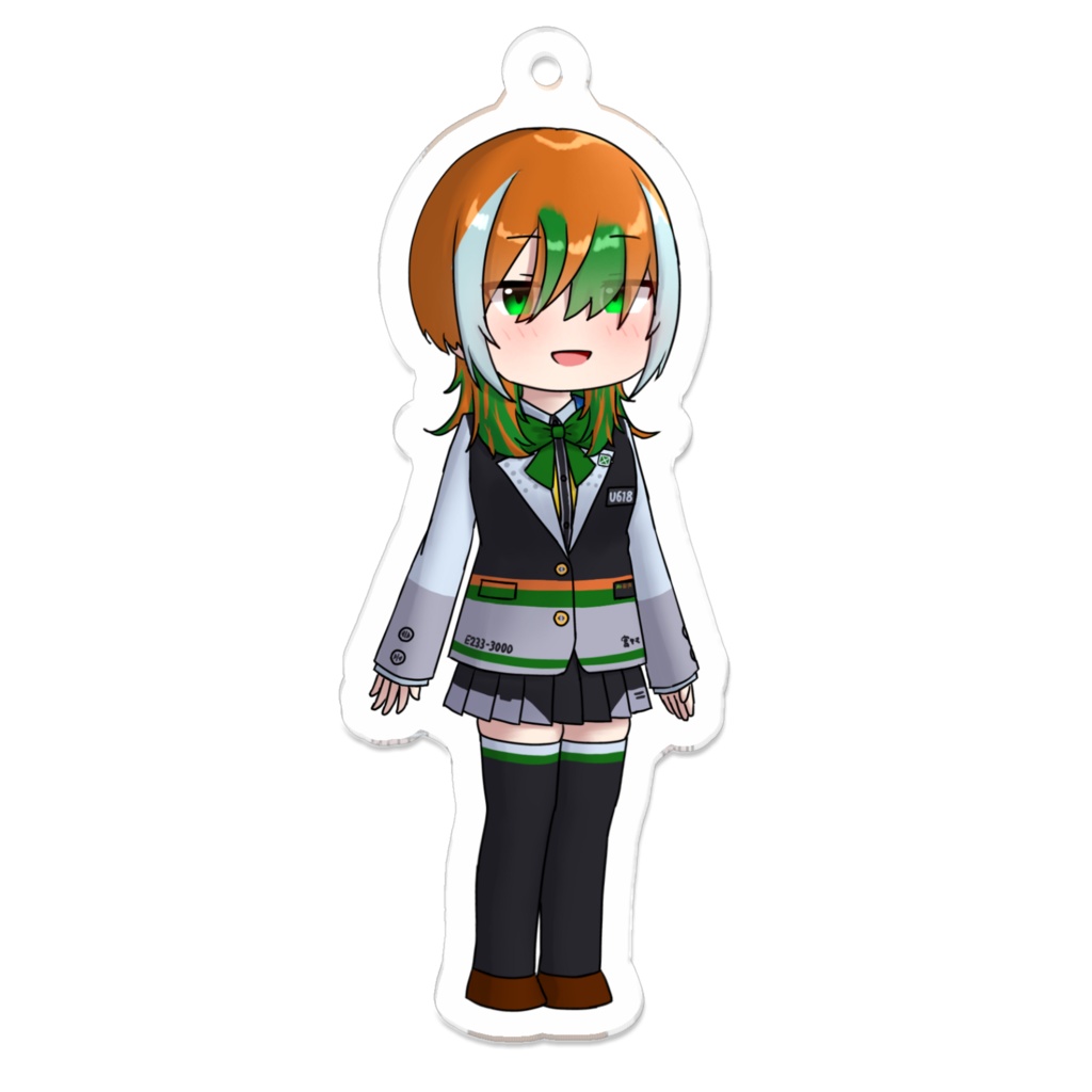 【233組デフォルメアクキー】白岡 すず