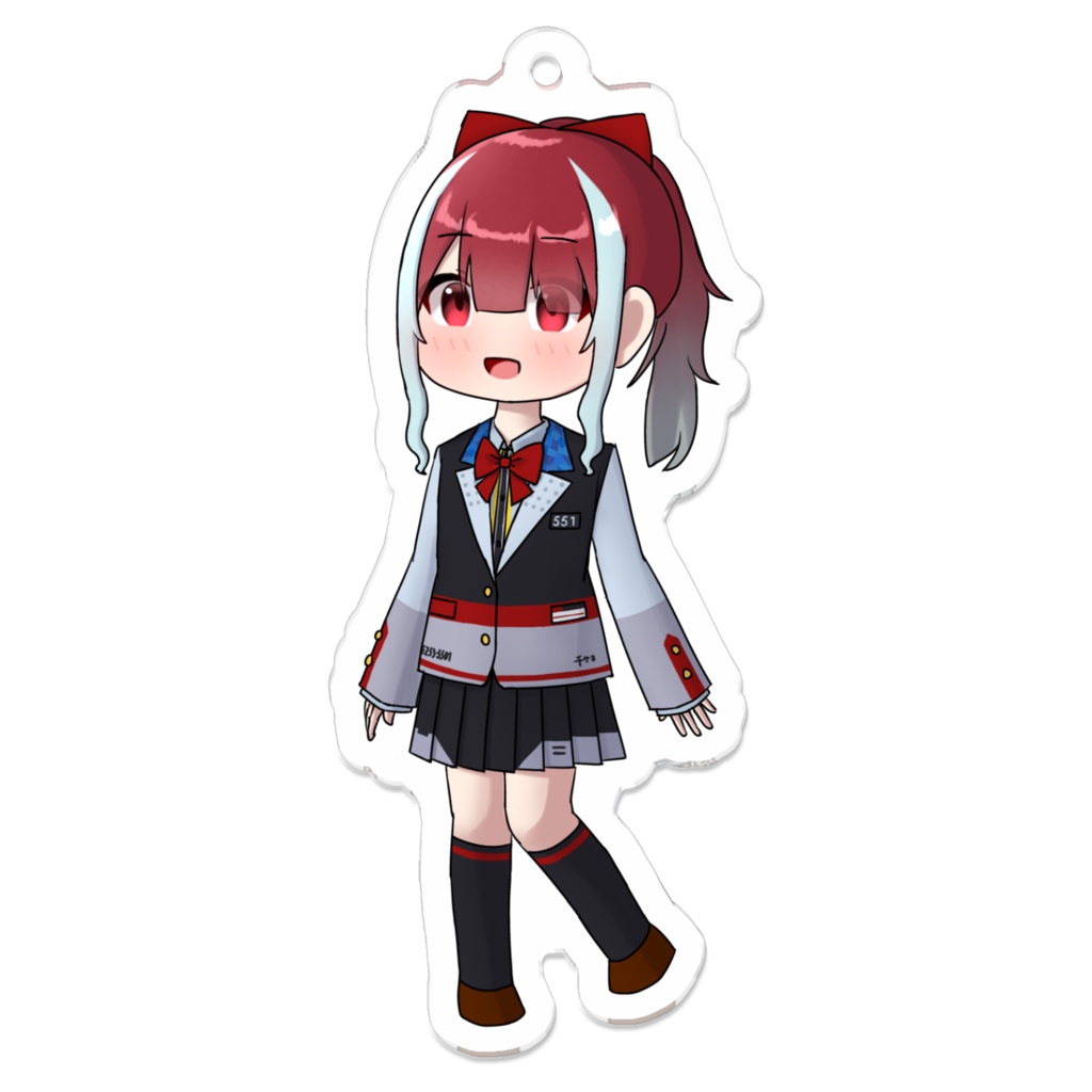 【233組デフォルメアクキー】潮見 ここ