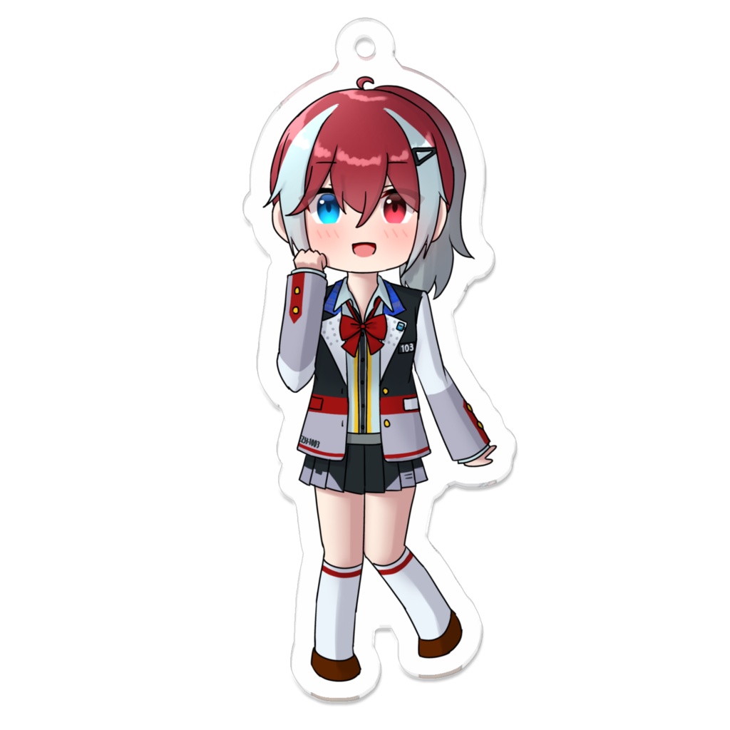 【233組デフォルメアクキー】豊砂 京子