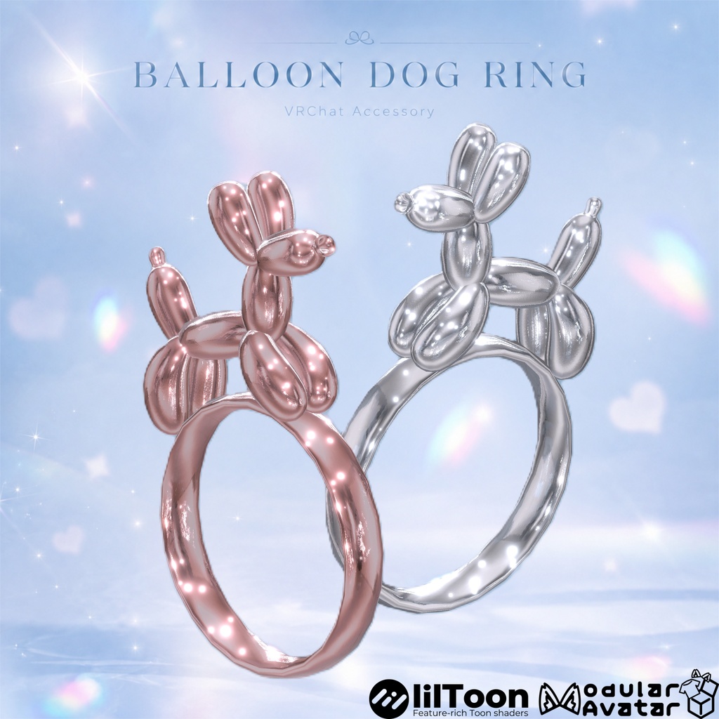 Balloon Ring Dog