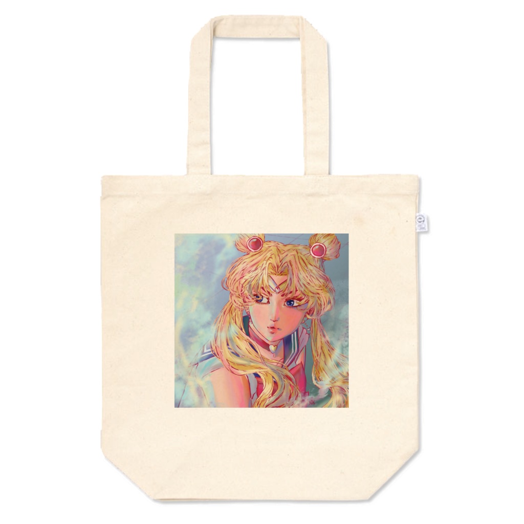 セーラームーン　トートバッグ　(Sailormoon Digital Painting Tote bag)
