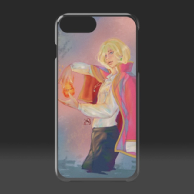 ハウル イラスト Iphoneケース クリア (Howl Clear Iphone Case)