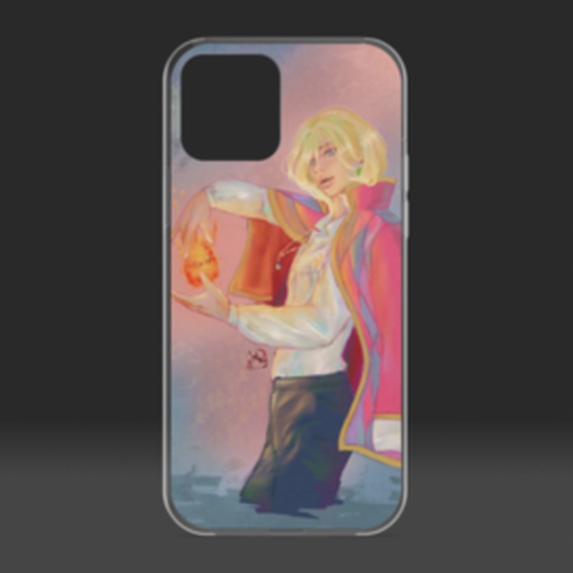 ハウル イラスト Iphoneケース クリア (Howl Clear Iphone Case)