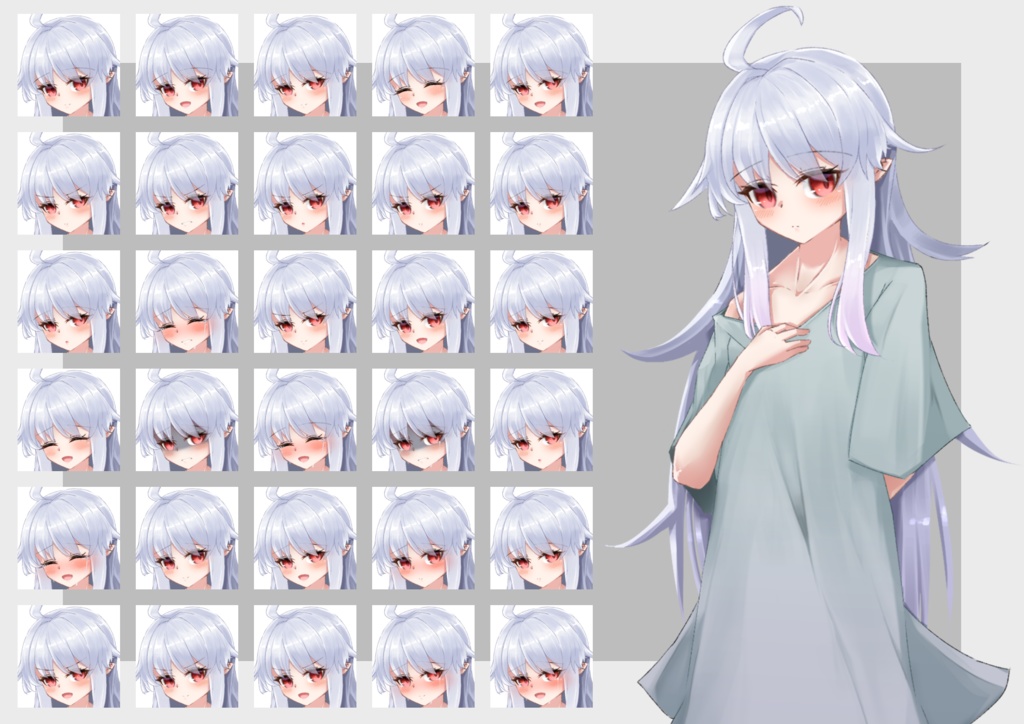 【立ち絵素材】少女