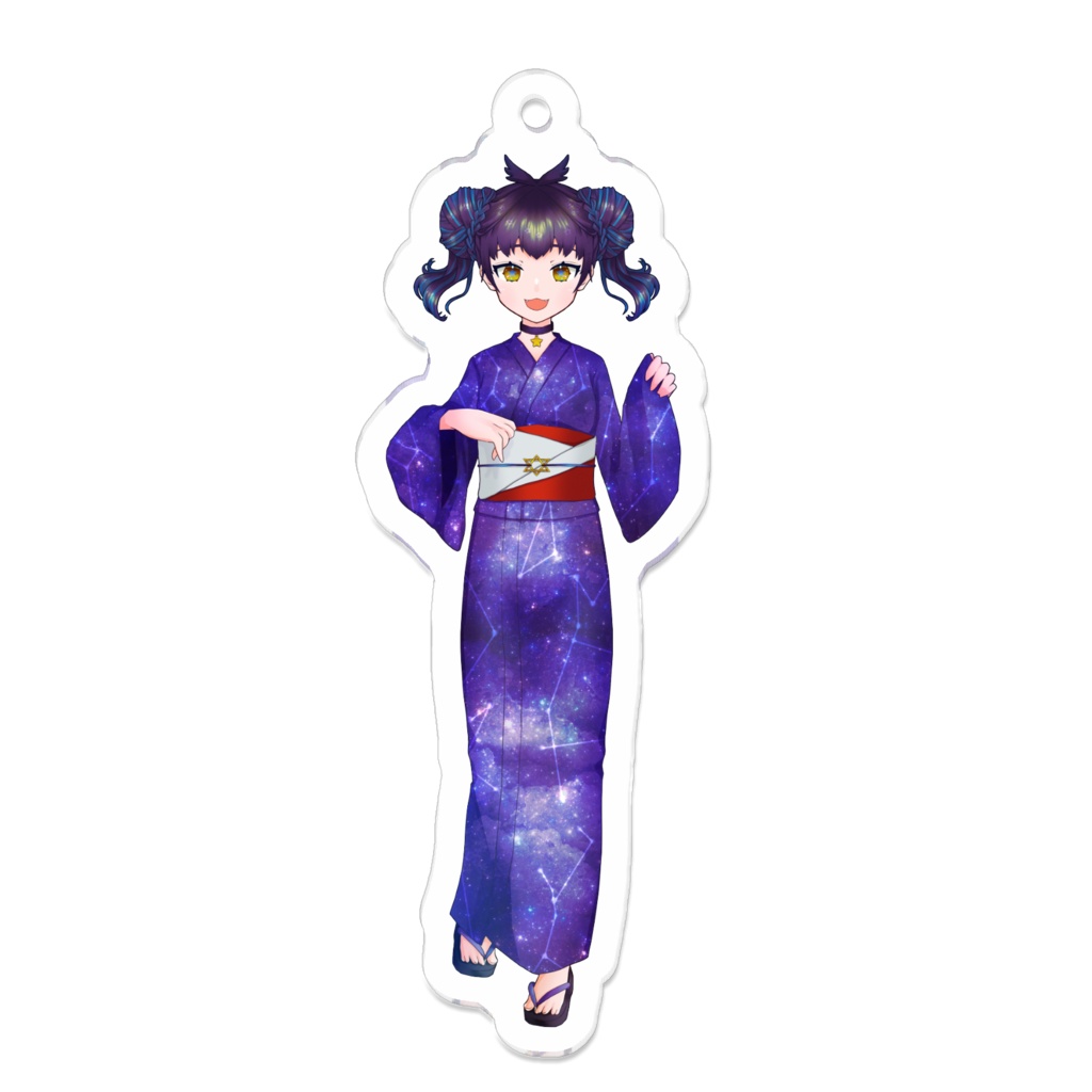 星廻ホタルアクキー💫浴衣ver.