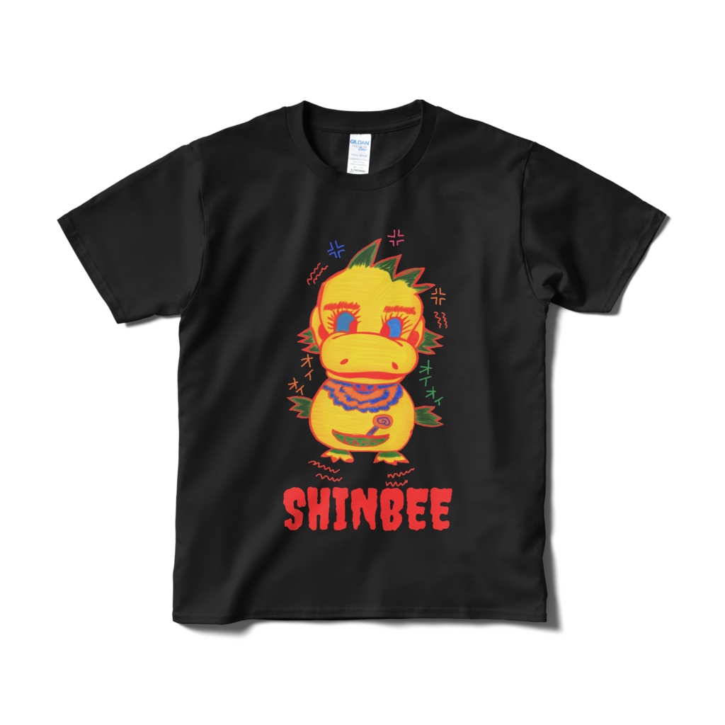 オイ💢オイ💢オイ💢しんべ〜Tシャツブラック
