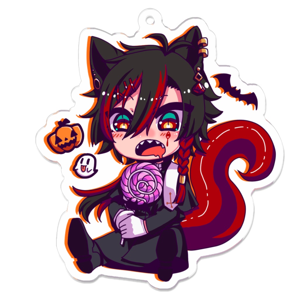 ハロウィンアクキー(70mm版)