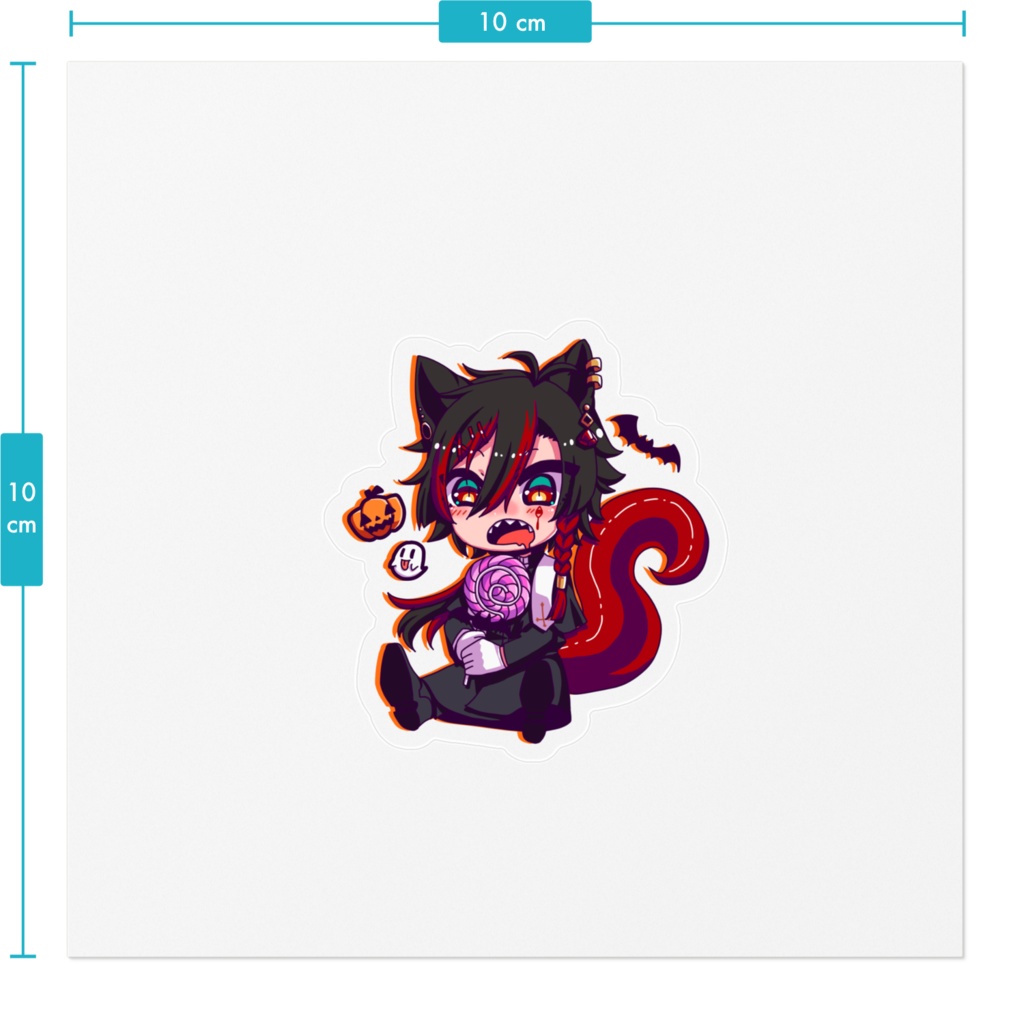 ハロウィンステッカー(約50mm)