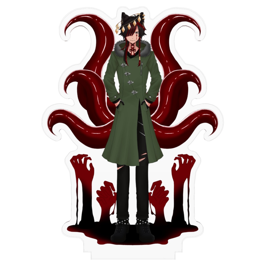 等身イラストアクリルスタンド